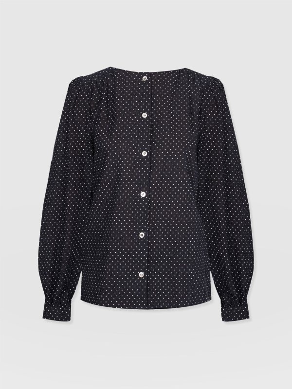 Amelie Blouse - Polka Dot - Image 7
