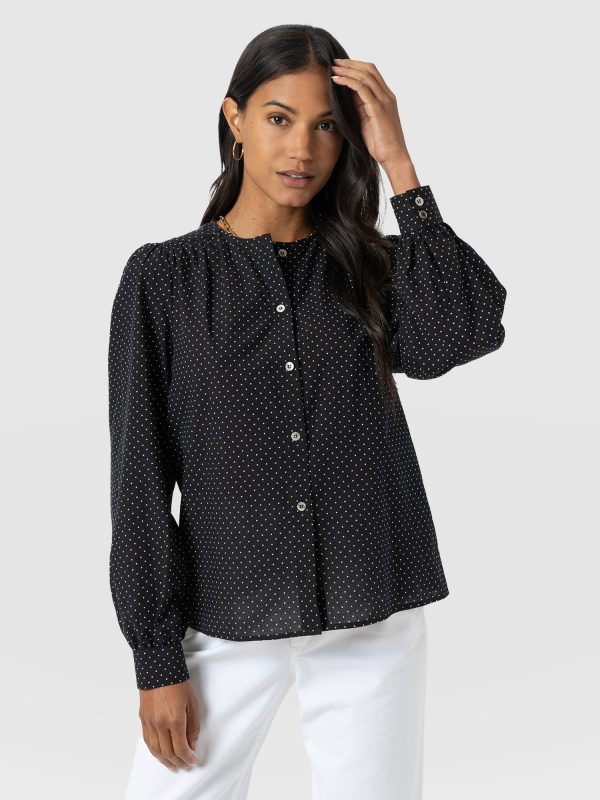 Amelie Blouse - Polka Dot