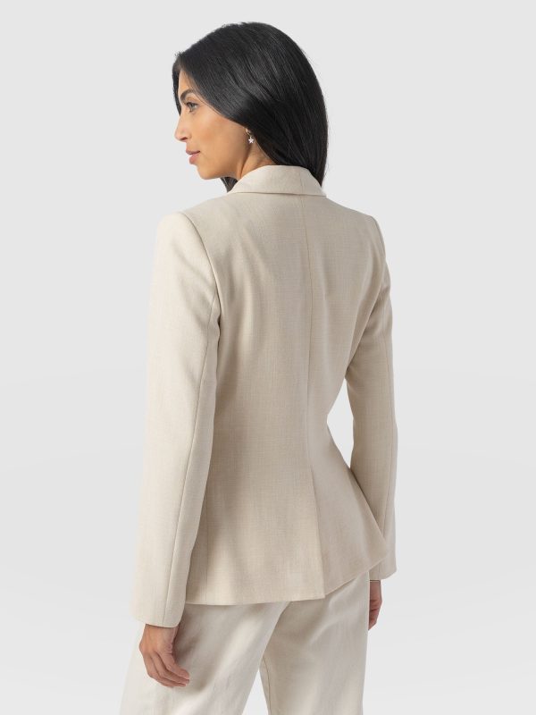 Argent Blazer - Cream - Image 6