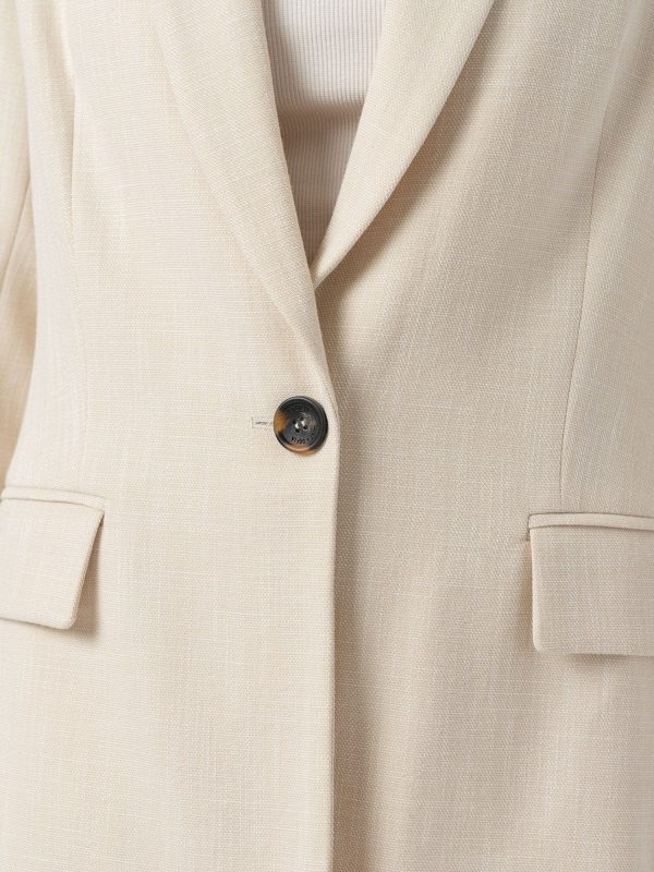 Argent Blazer - Cream - Image 4