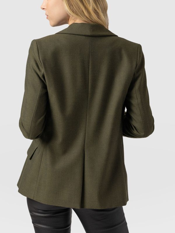 Argent Blazer - Khaki - Image 6