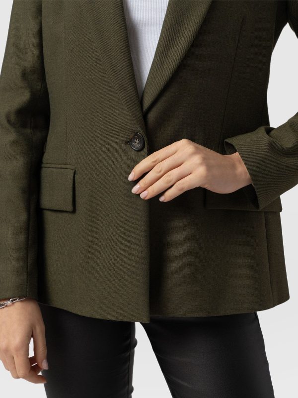 Argent Blazer - Khaki - Image 5