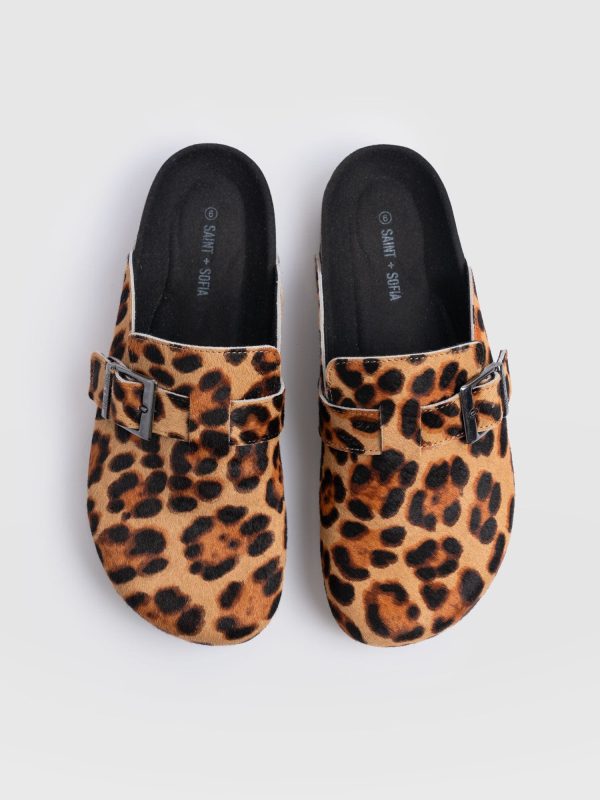 Jude Clogs - Leopard - Image 5