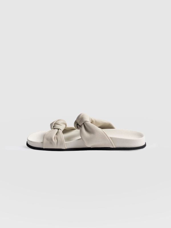 Kingston Knot Sandal - Cream - Image 2