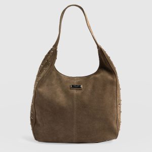 Margot Hobo Shoulder Bag - Khaki